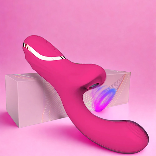 MoanMore™ 20-Mode Clitoral Suction &amp; G-Spot Vibrator