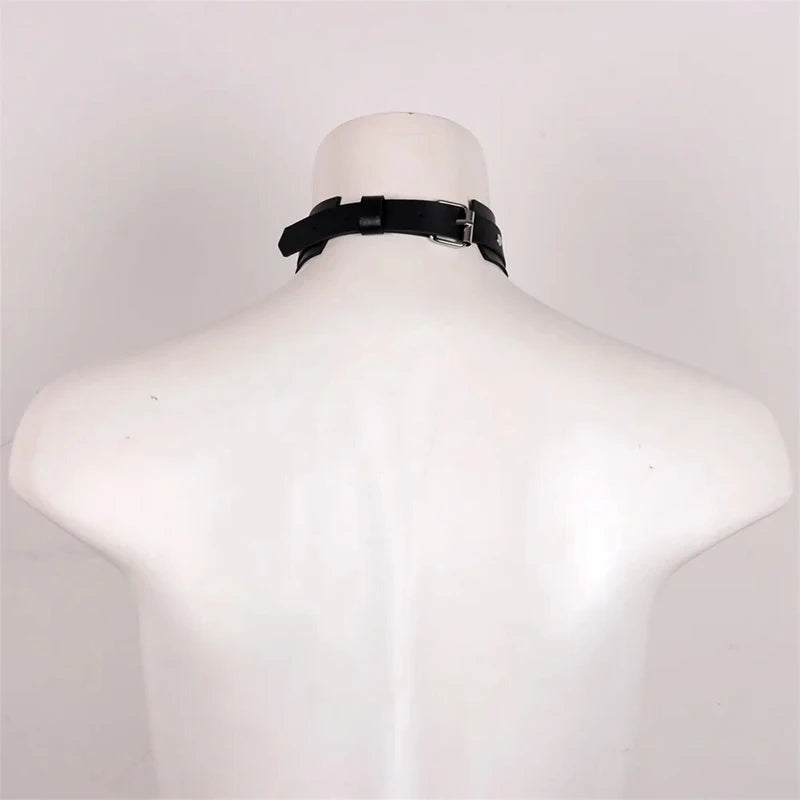 MoanMore™ Leather Garter Belt Set