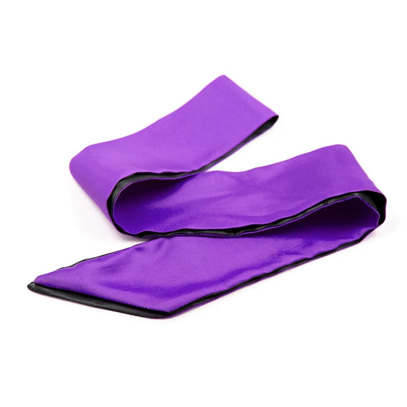 MoanMore™ Satin Bondage Blindfold