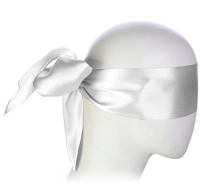 MoanMore™ Satin Bondage Blindfold