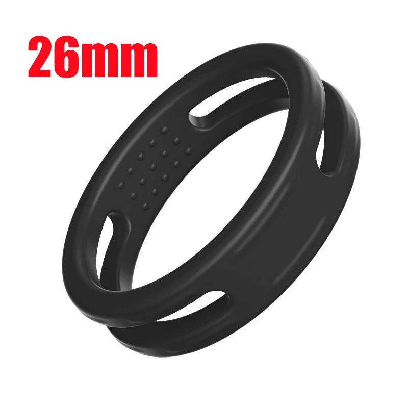 MoanMore™ Silicone Dual Ring Cock Ring