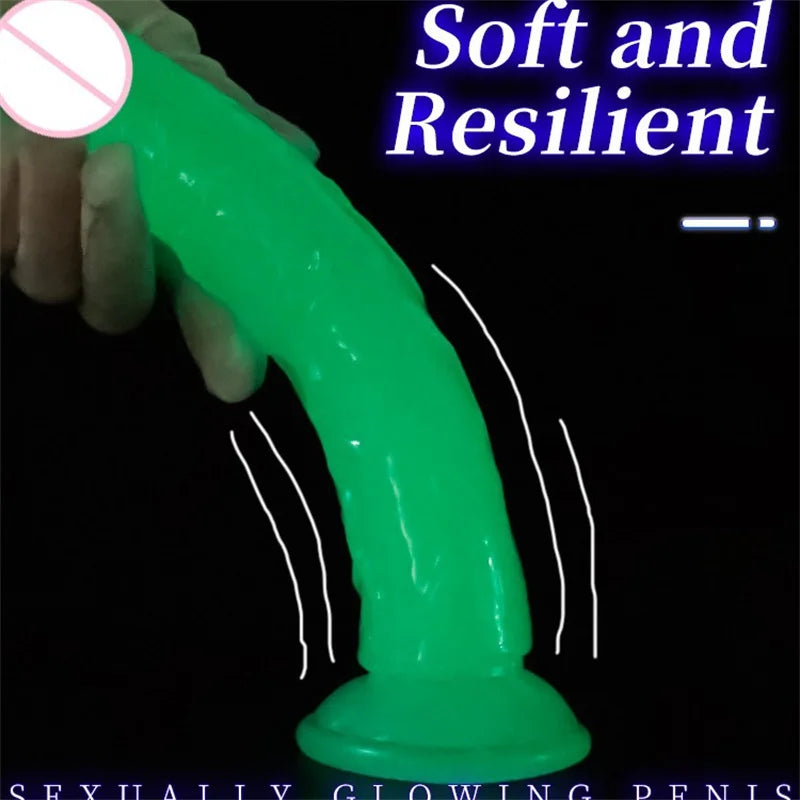 MoanMore™ Luminous Realistic Dildo