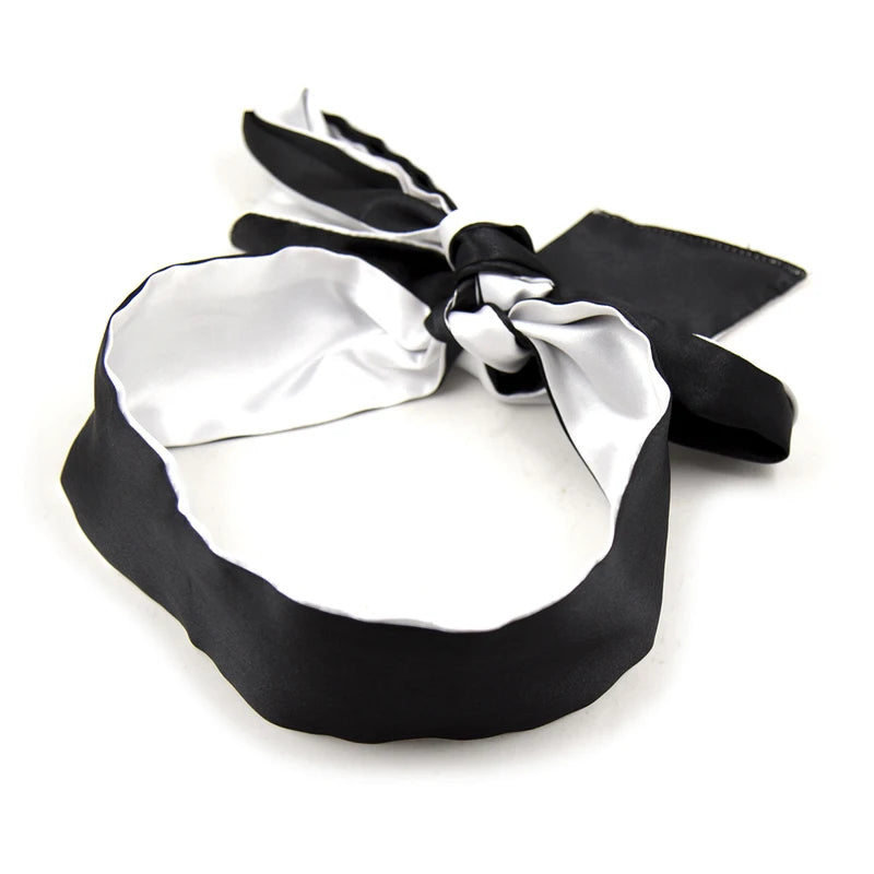 MoanMore™ Satin Bondage Blindfold