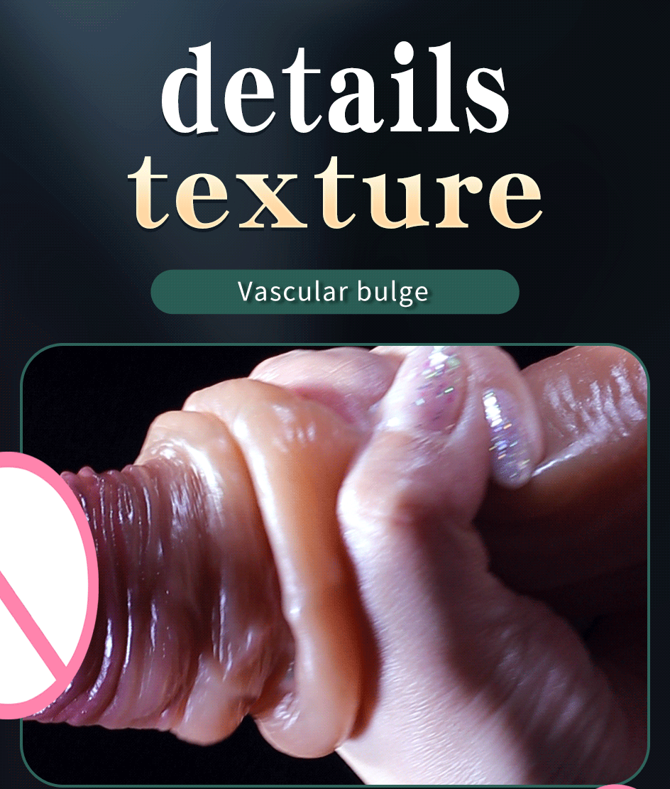 MoanMore™ Ultra-Realistic Sliding Foreskin Dildo