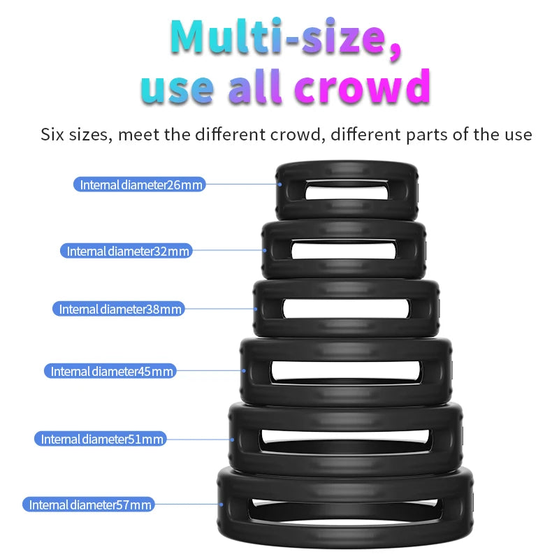 MoanMore™ Silicone Dual Ring Cock Ring