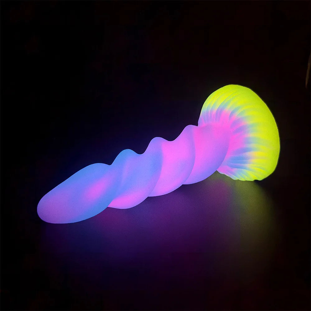 MoanMore™ Luminous Silicone Anal Dildo