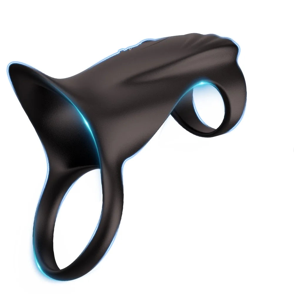 MoanMore™ Dual Action Vibrating Cock Ring &amp; Penis Sleeve