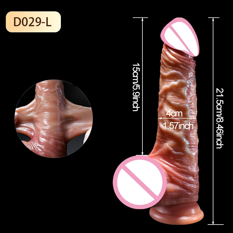 MoanMore™ Ultra-Realistic Sliding Foreskin Dildo