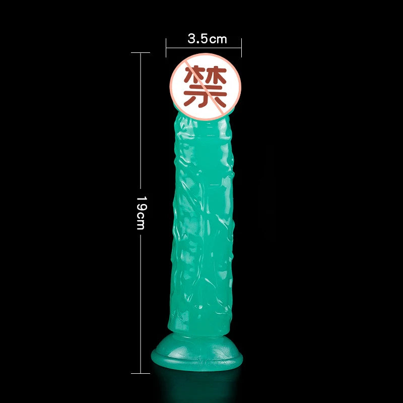 MoanMore™ Luminous Realistic Dildo