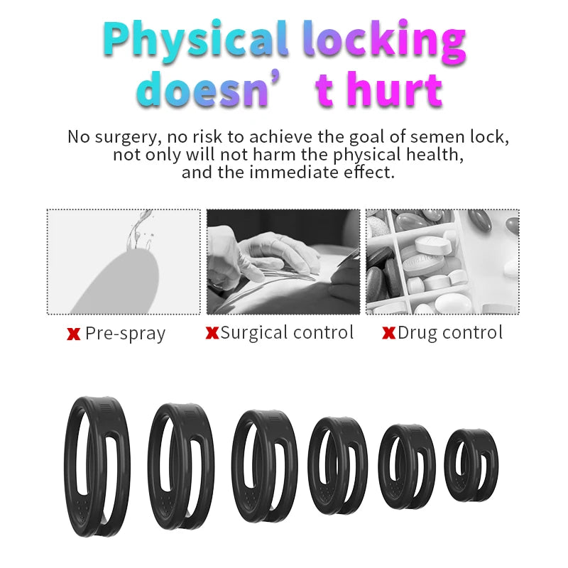 MoanMore™ Silicone Dual Ring Cock Ring