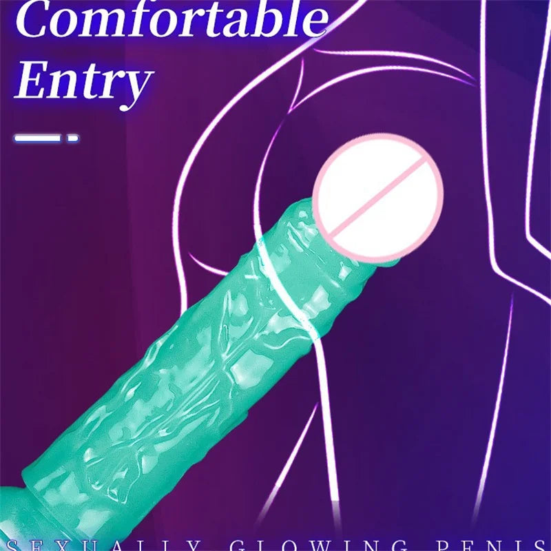 MoanMore™ Luminous Realistic Dildo