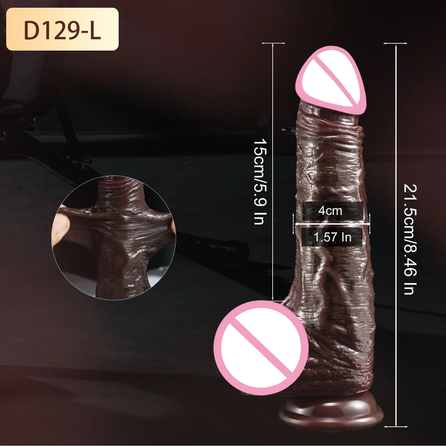 MoanMore™ Ultra-Realistic Sliding Foreskin Dildo