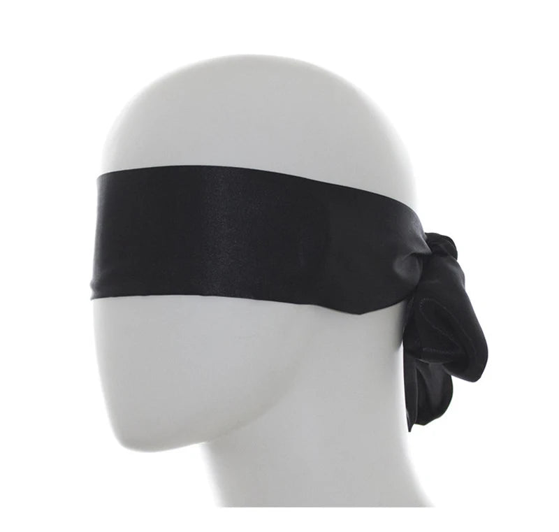 MoanMore™ Satin Bondage Blindfold