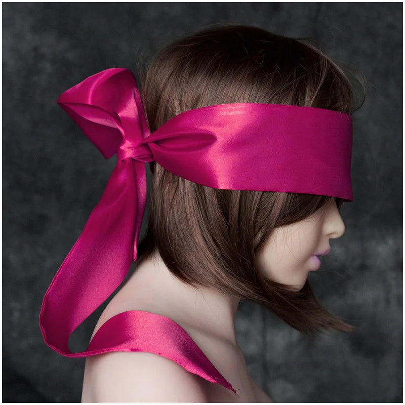 MoanMore™ Satin Bondage Blindfold