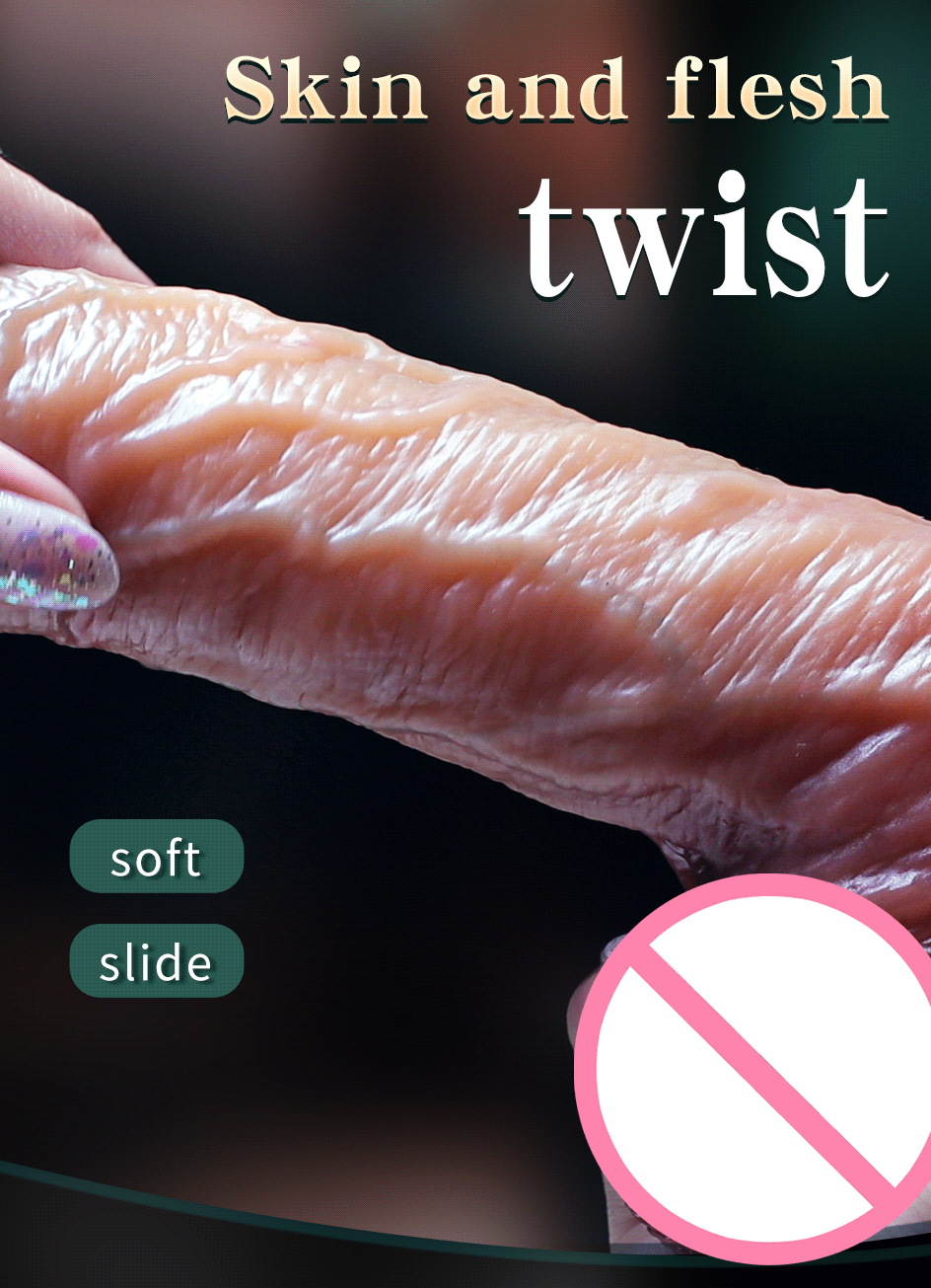 MoanMore™ Ultra-Realistic Sliding Foreskin Dildo
