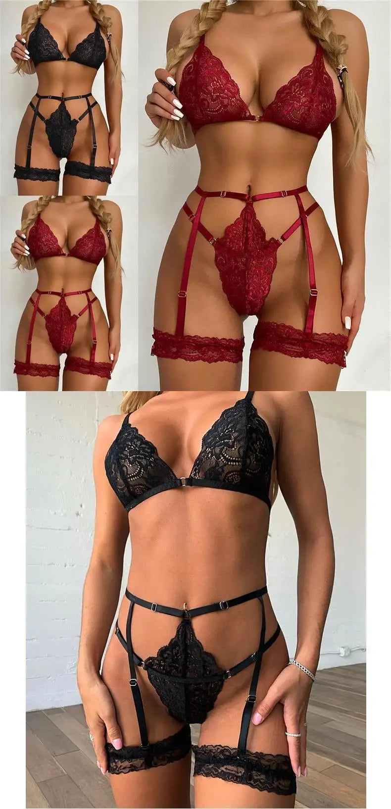 MoanMore™ Lace Lingerie Set