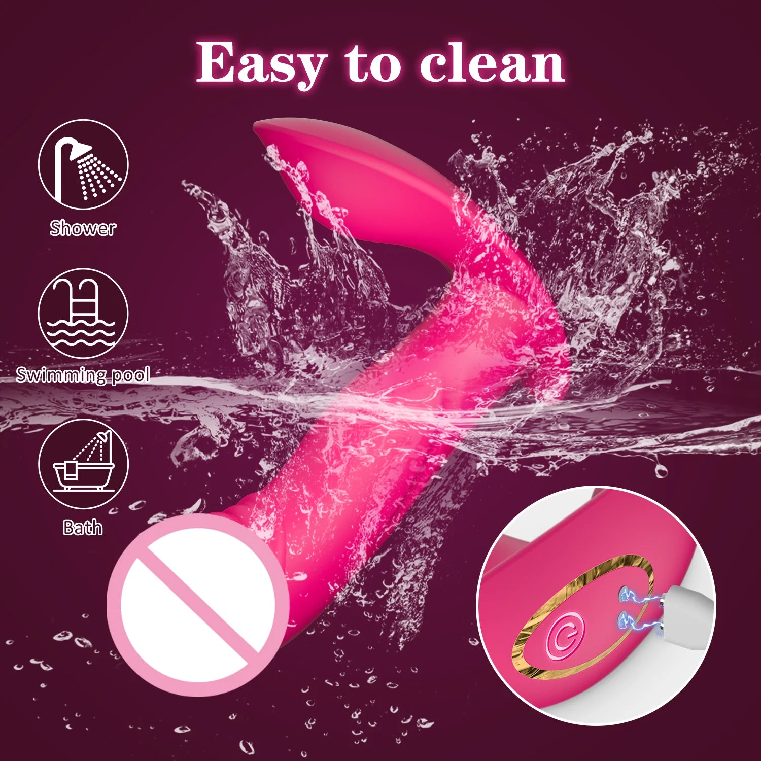 MoanMore™ App-Controlled Wearable Vibrator