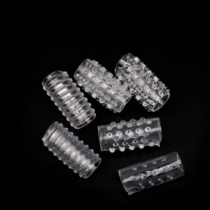 MoanMore™ 6-Piece Silicone Cock Ring Set