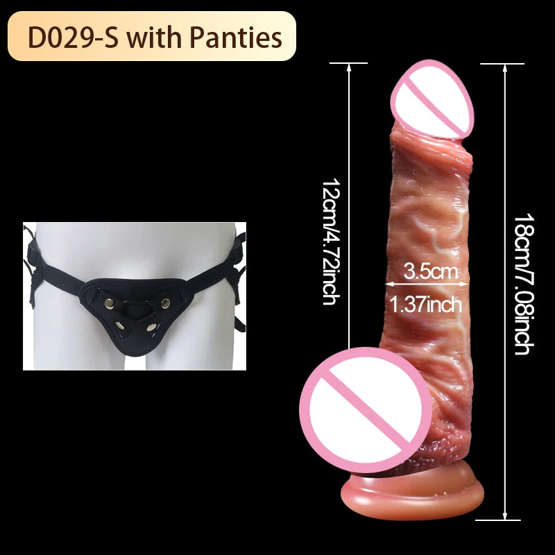 MoanMore™ Ultra-Realistic Sliding Foreskin Dildo
