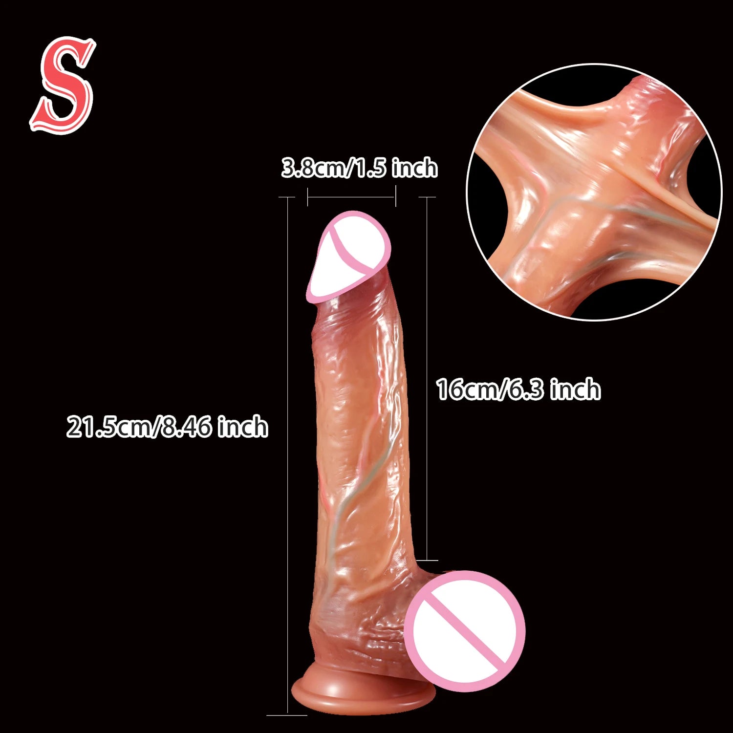 MoanMore™ Ultra-Realistic Sliding Foreskin Dildo