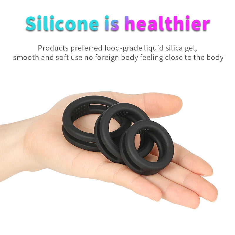 MoanMore™ Silicone Dual Ring Cock Ring