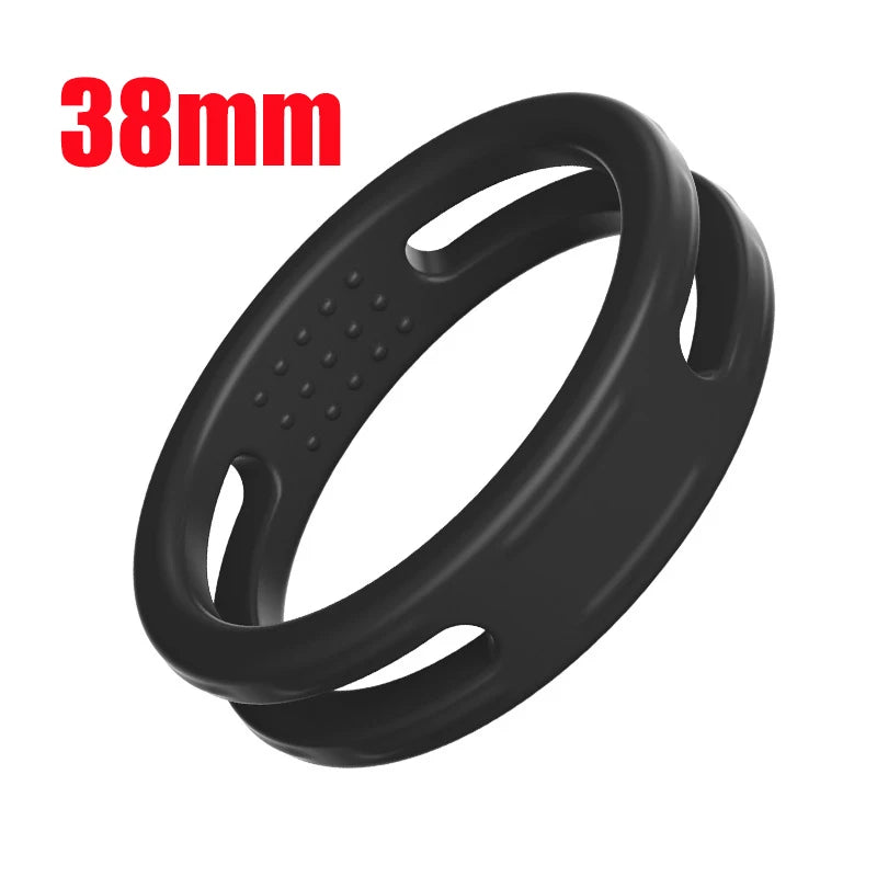 MoanMore™ Silicone Dual Ring Cock Ring