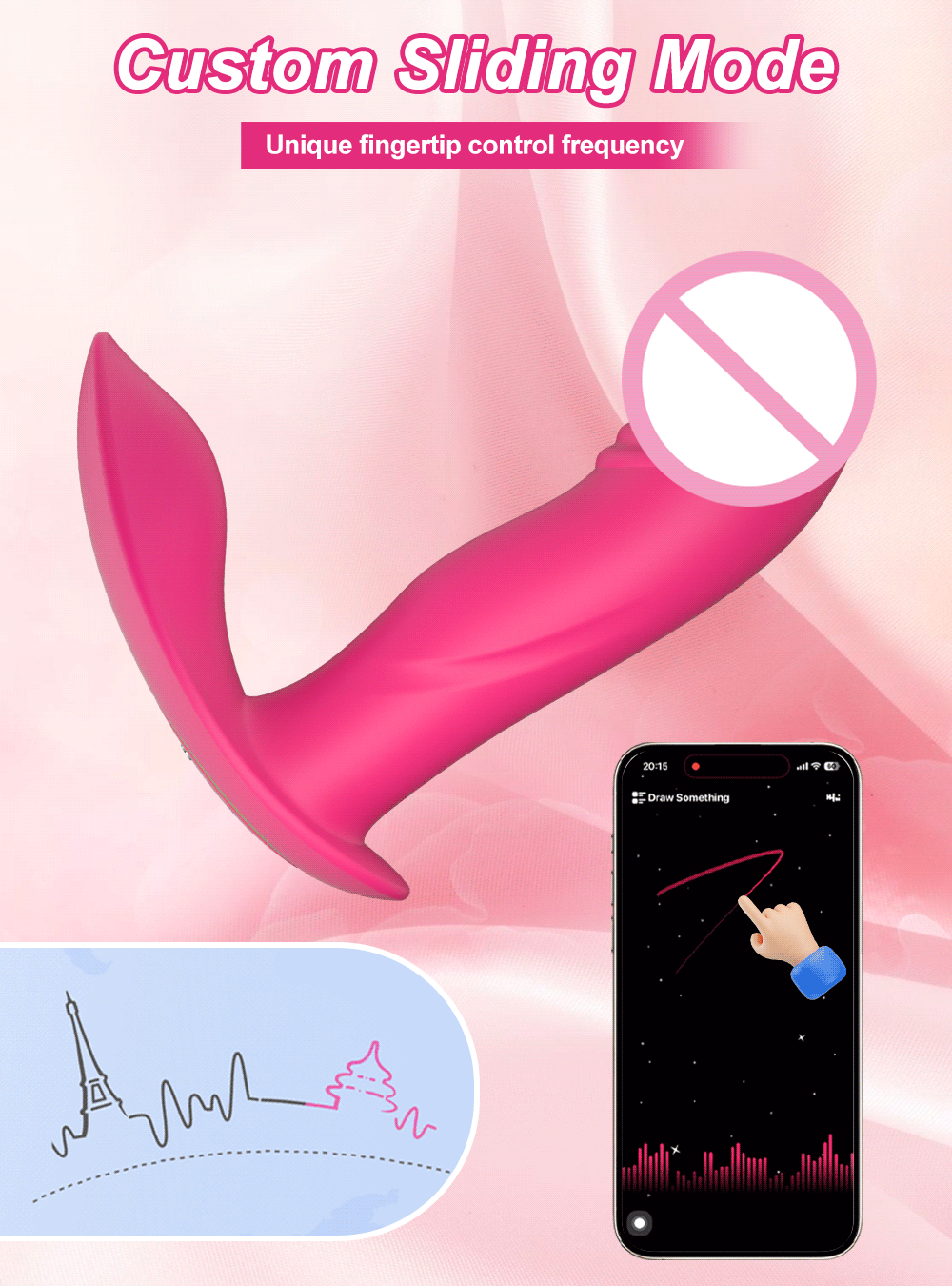 MoanMore™ App-Controlled Wearable Vibrator