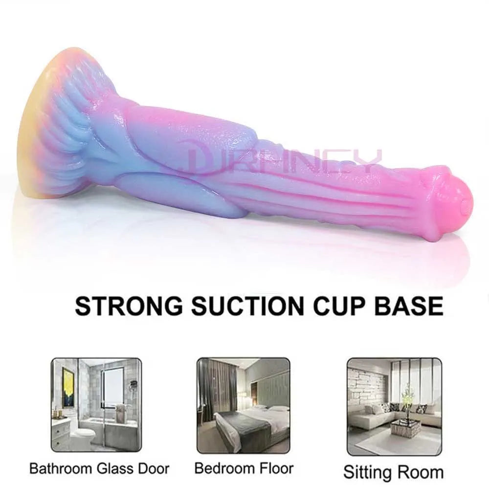 MoanMore™ Luminous Silicone Anal Dildo