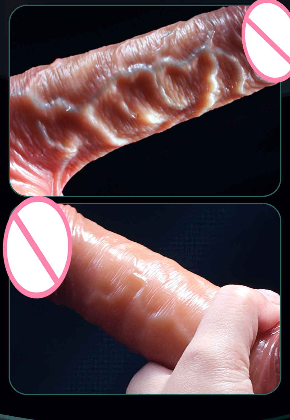 MoanMore™ Ultra-Realistic Sliding Foreskin Dildo