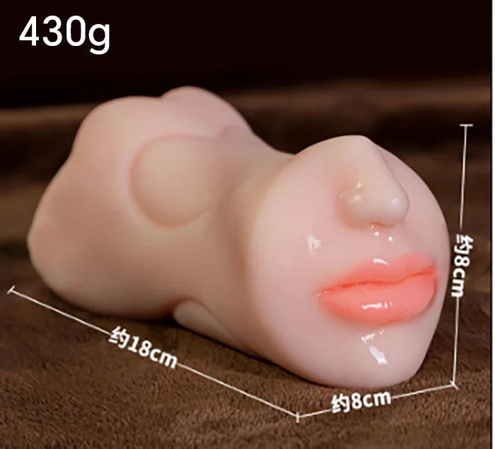 MoanMore™ 2-in-1 Realistic Vagina &amp; Anal Male Masturbator
