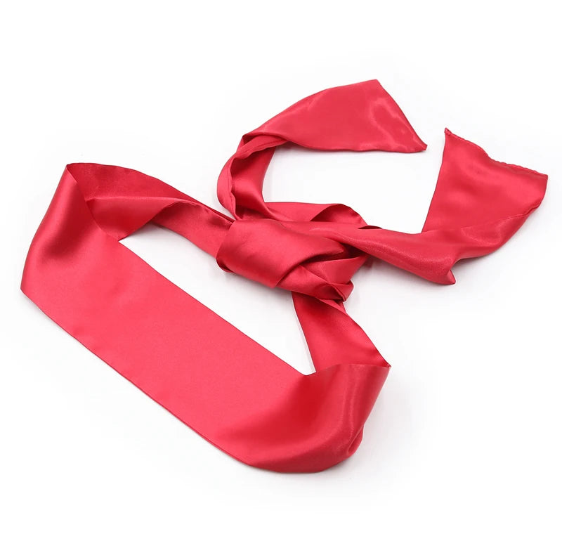 MoanMore™ Satin Bondage Blindfold