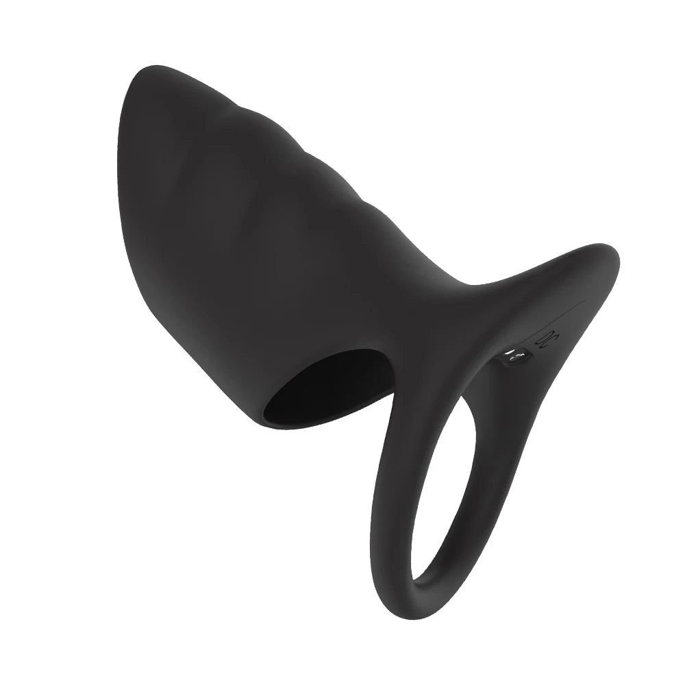 MoanMore™ Dual Action Vibrating Cock Ring &amp; Penis Sleeve