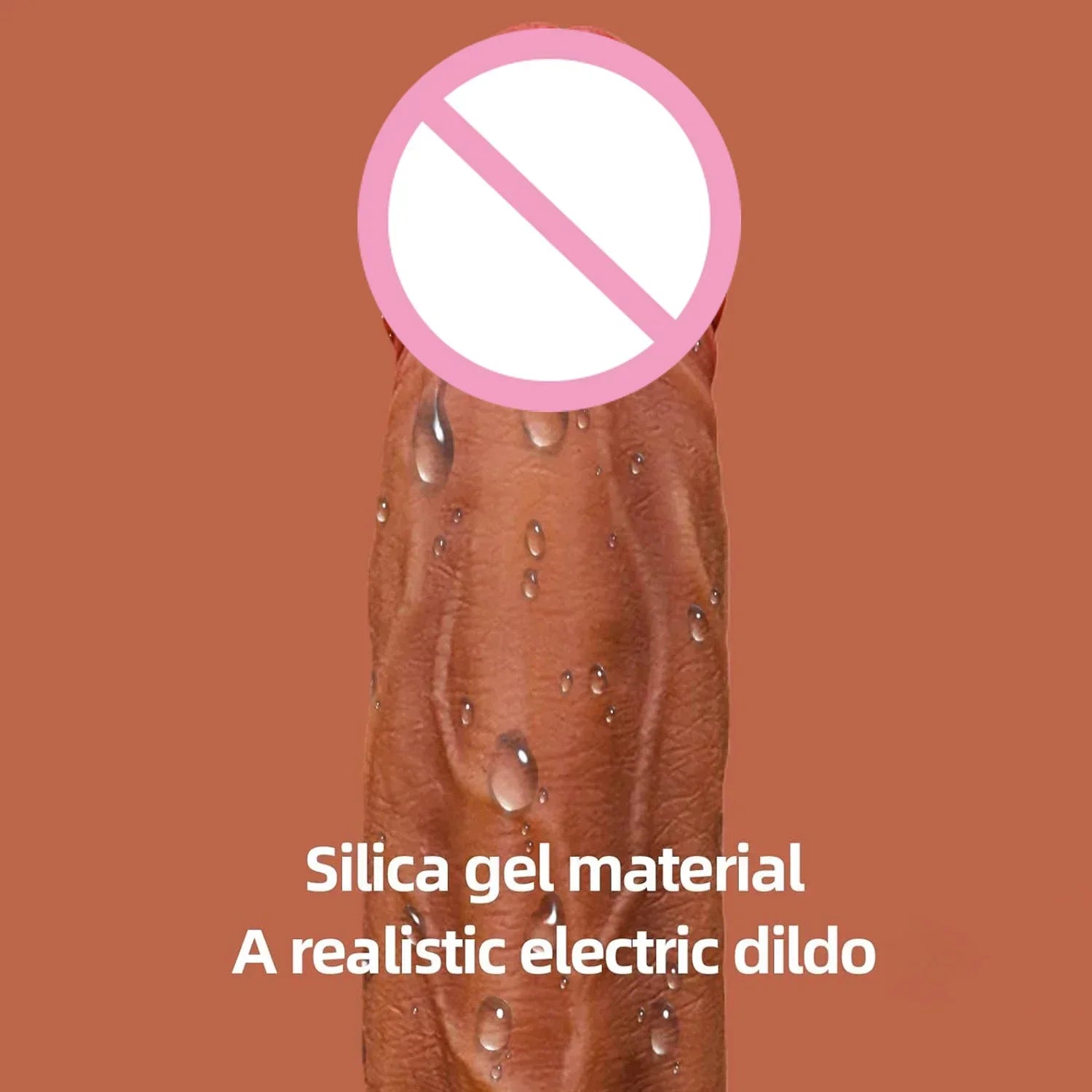 MoanMore™ App-Controlled Realistic Vibrating Dildo