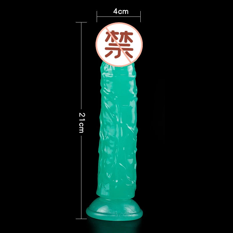 MoanMore™ Luminous Realistic Dildo