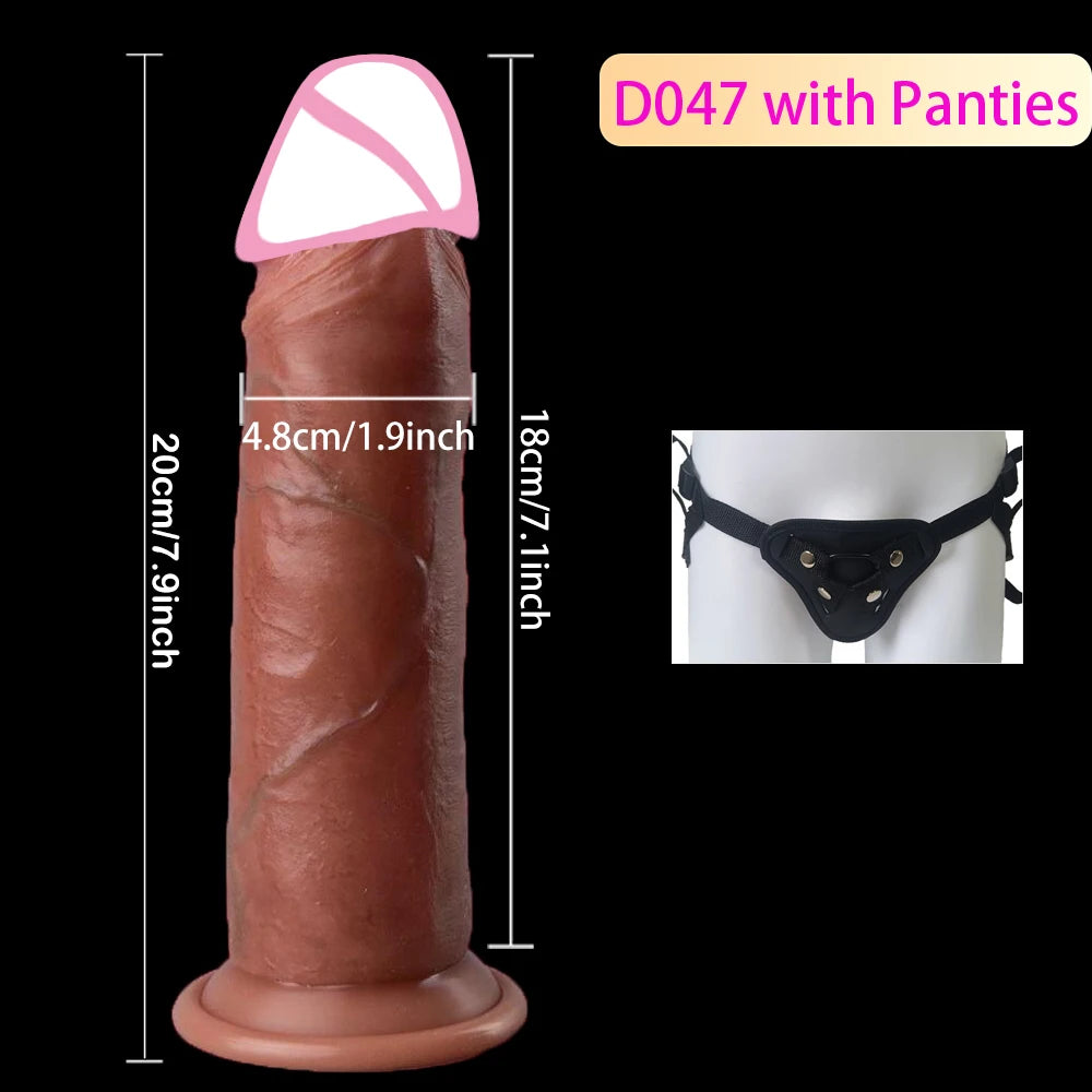 MoanMore™ Ultra-Realistic Sliding Foreskin Dildo