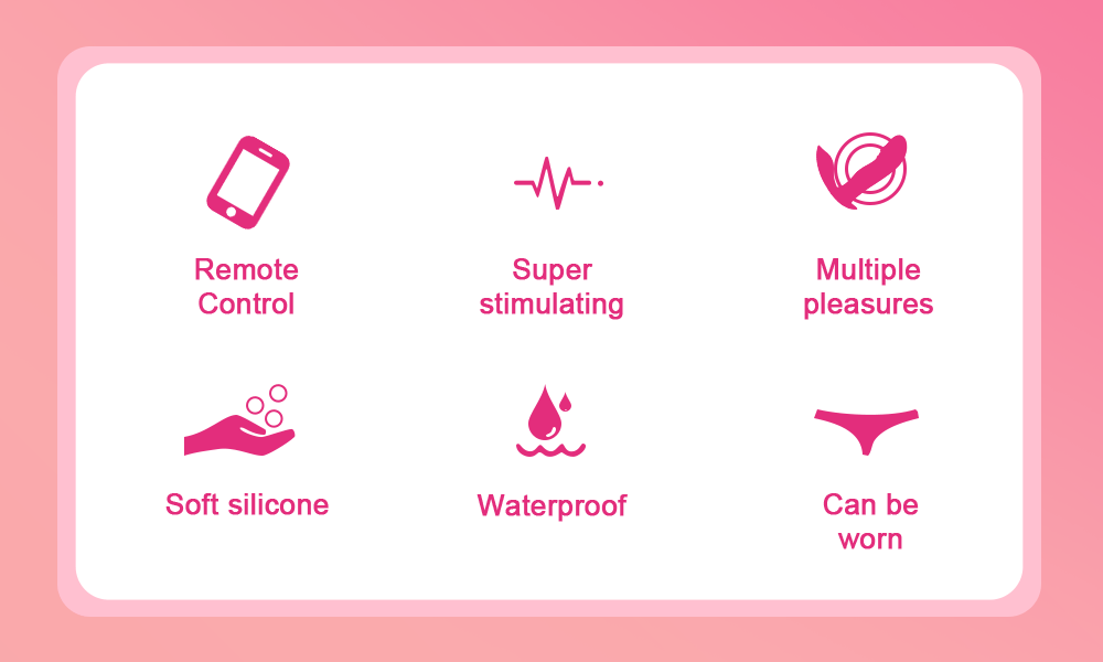 MoanMore™ App-Controlled Wearable Vibrator