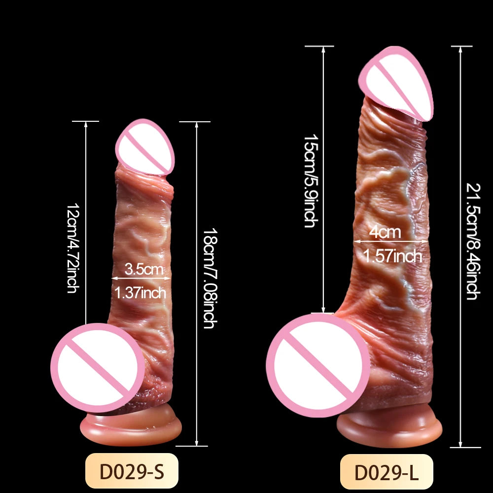 MoanMore™ Ultra-Realistic Sliding Foreskin Dildo