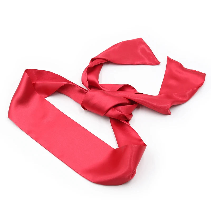 MoanMore™ Satin Bondage Blindfold