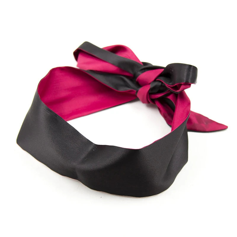 MoanMore™ Satin Bondage Blindfold