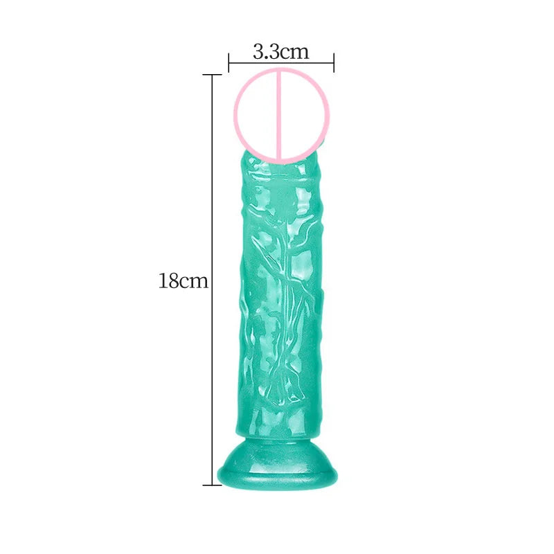 MoanMore™ Luminous Realistic Dildo