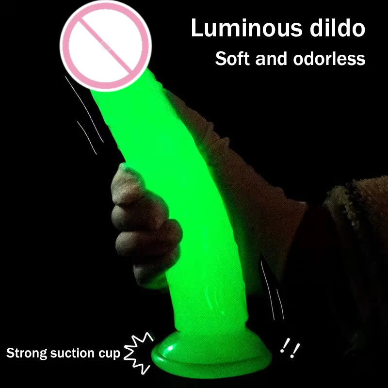 MoanMore™ Luminous Realistic Dildo