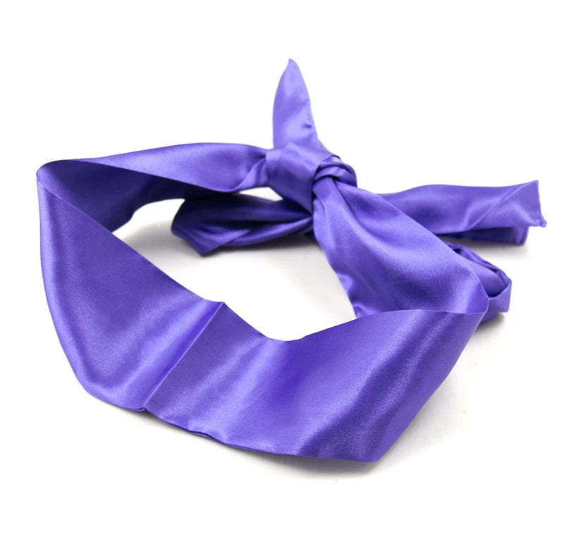 MoanMore™ Satin Bondage Blindfold