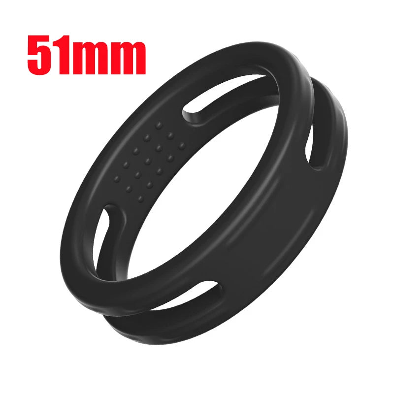 MoanMore™ Silicone Dual Ring Cock Ring