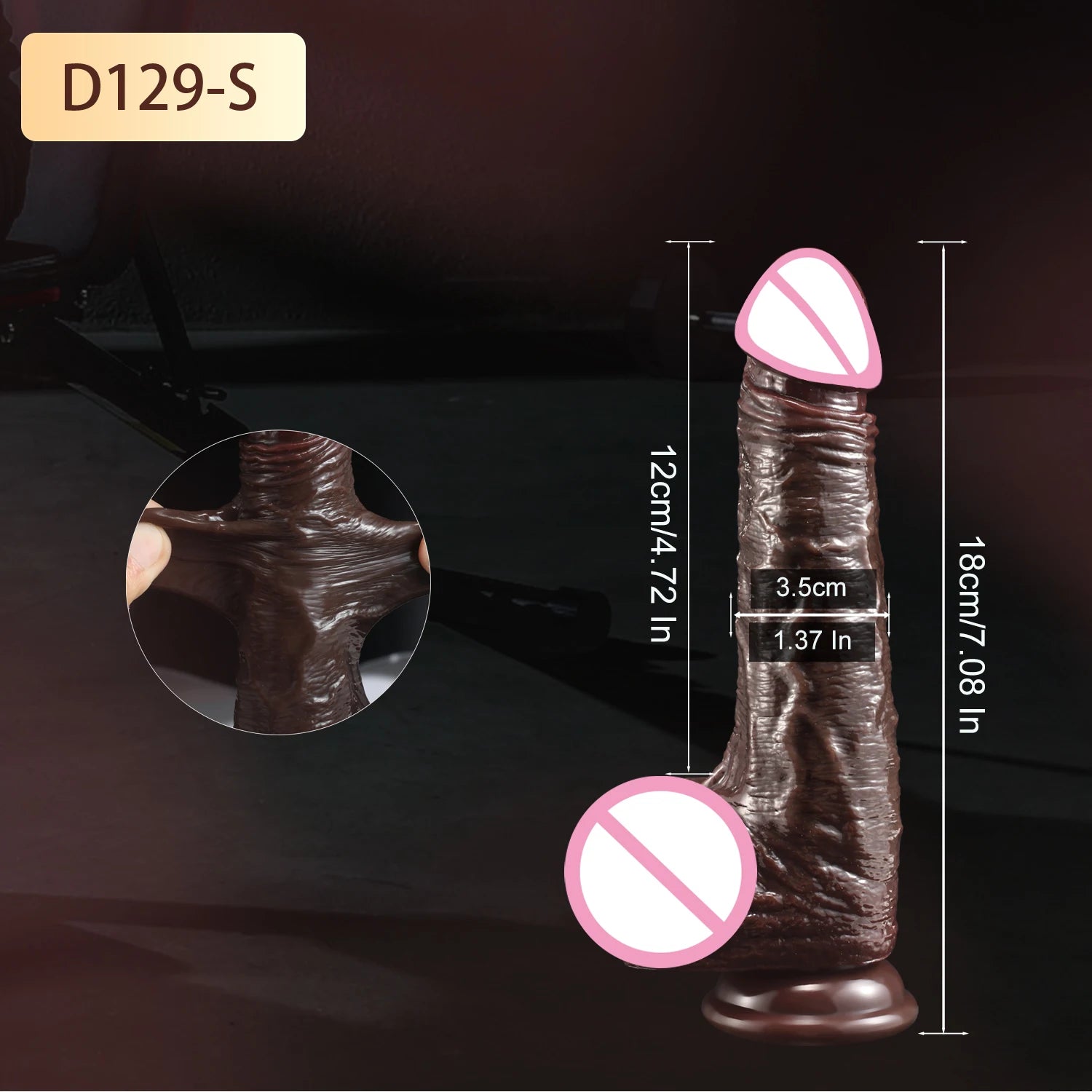 MoanMore™ Ultra-Realistic Sliding Foreskin Dildo