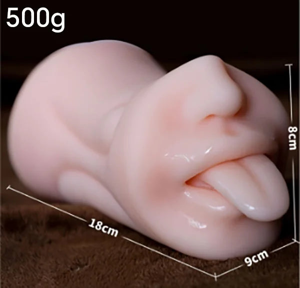 MoanMore™ 2-in-1 Realistic Vagina &amp; Anal Male Masturbator