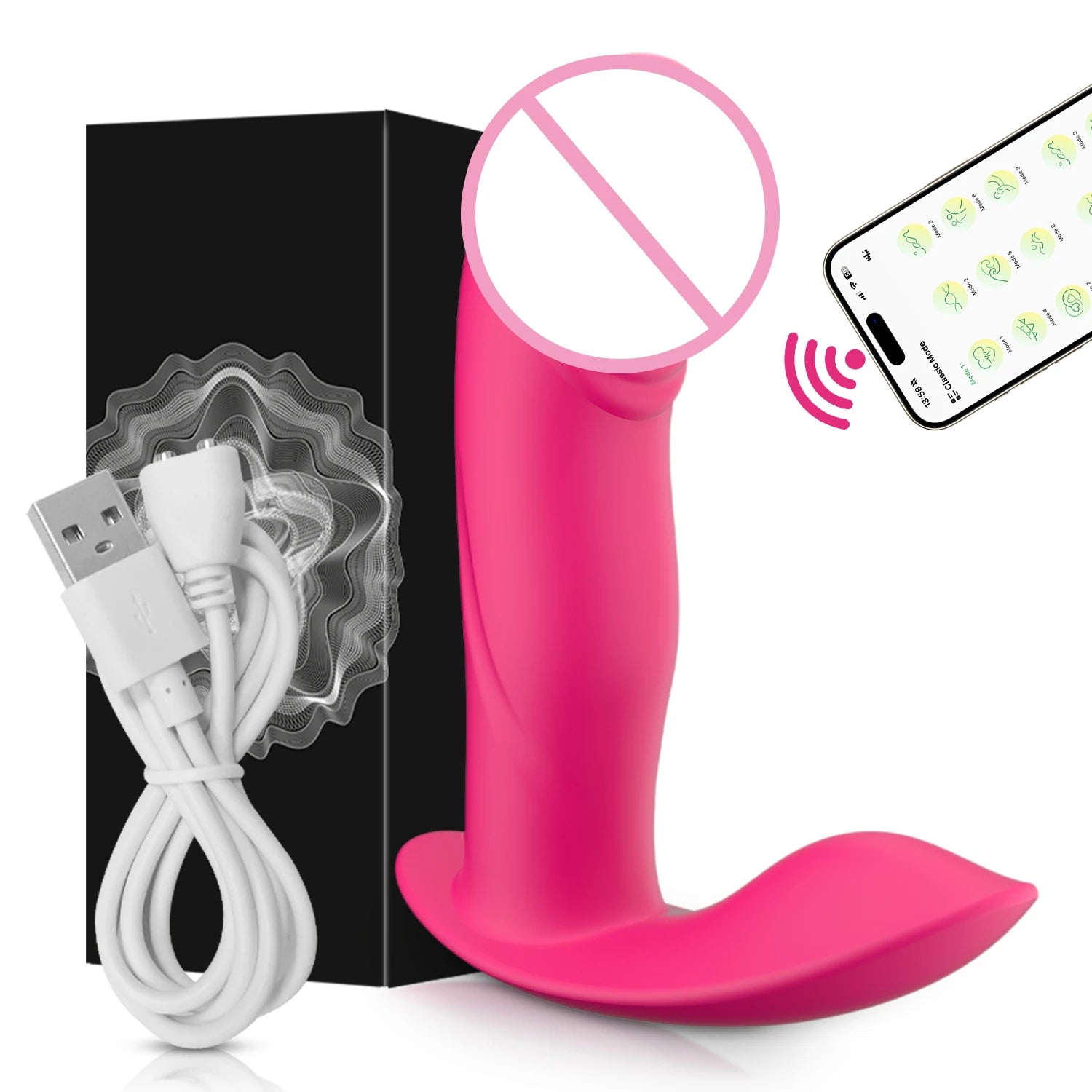 MoanMore™ App-Controlled Wearable Vibrator