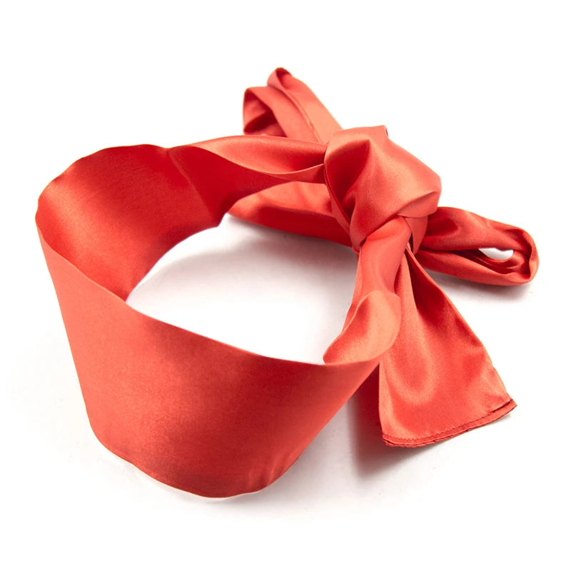 MoanMore™ Satin Bondage Blindfold