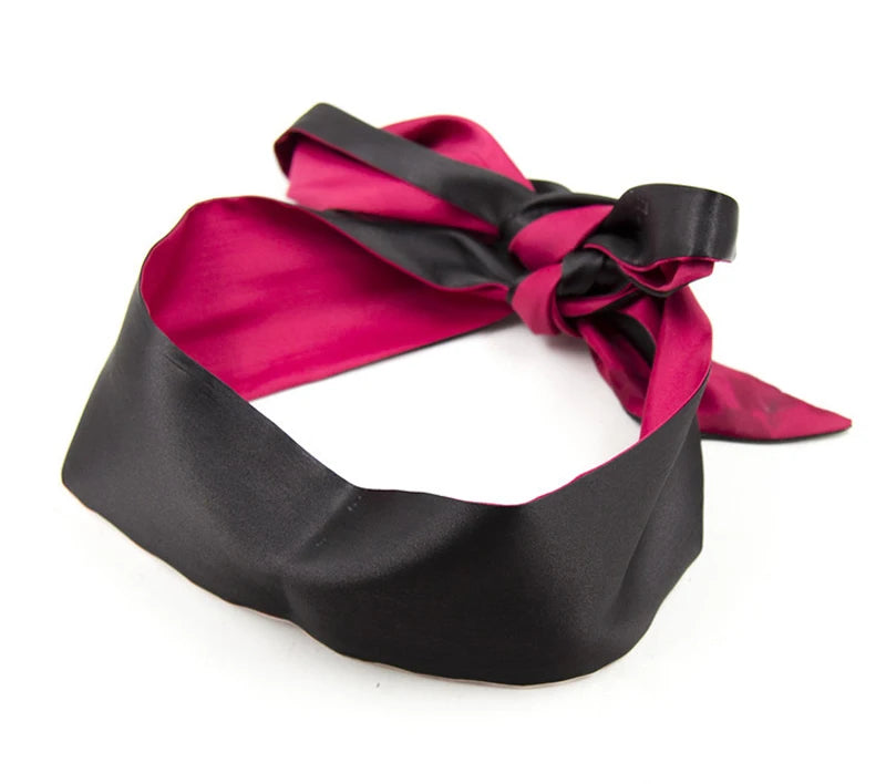 MoanMore™ Satin Bondage Blindfold