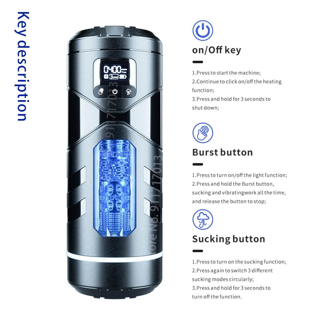 MoanMore™ Automatic Male Masturbator Cup